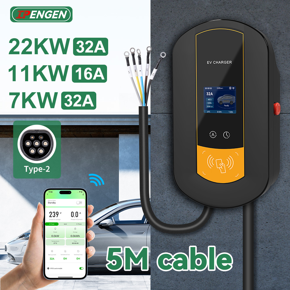 IPENGEN Type2 EV Charging Stat - Wallbox Ev recension och pris