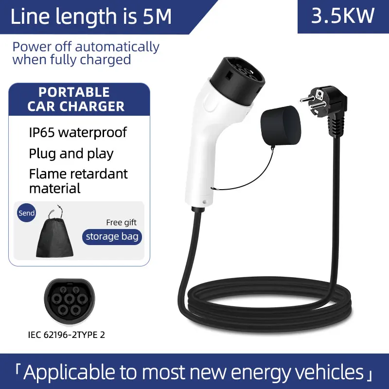 ROMADA 3.5KW 16A EV Portable C - Ev Charger Adapter recension och pris
