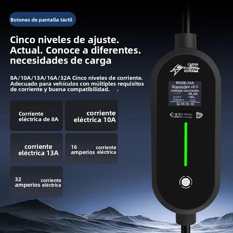 ROMADA 7KW 32A EV Portable Cha - Ev Charger Adapter recension och pris