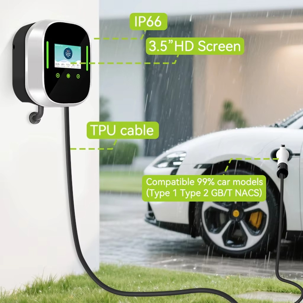 Smart EV Charger Wallbox 22kW  - Type 2 Charger recension och pris