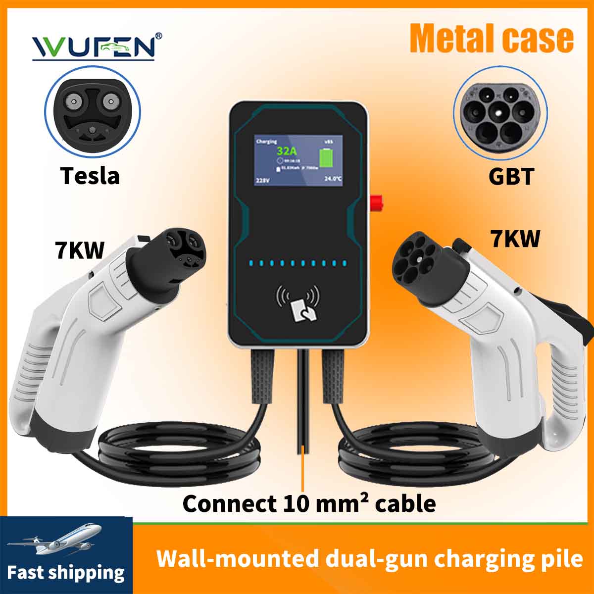 WUFEN EVSE Wallbox EV Car Char - Wallbox Ev recension och pris